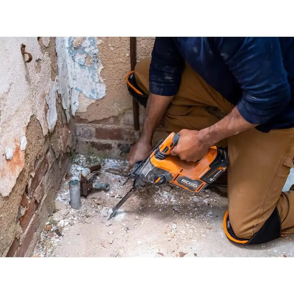 Open Box -  RIDGID 18V Brushless 1-inch SDS-Plus Rotary Hammer (Tool-Only) RIDGIDBullseye Deals