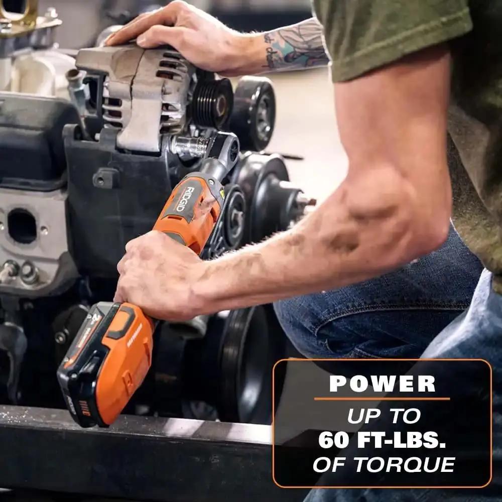 Open Box -  RIDGID 18V Brushless Cordless 3/8 in. Ratchet (Tool Only) RIDGIDBullseye Deals