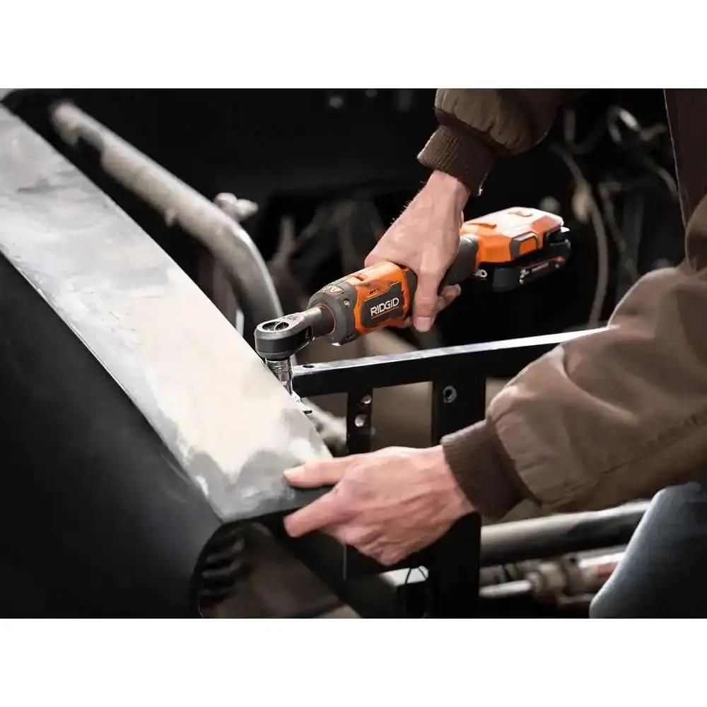 Open Box -  RIDGID 18V Brushless Cordless 3/8 in. Ratchet (Tool Only) RIDGIDBullseye Deals