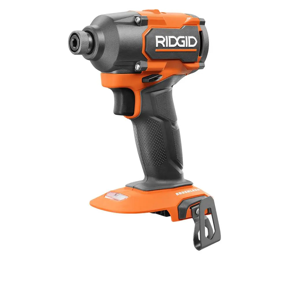 Open Box -  RIDGID 18V Brushless Cordless 3-Speed 1/4 in. Impact Driver (Tool Only) RIDGIDBullseye Deals