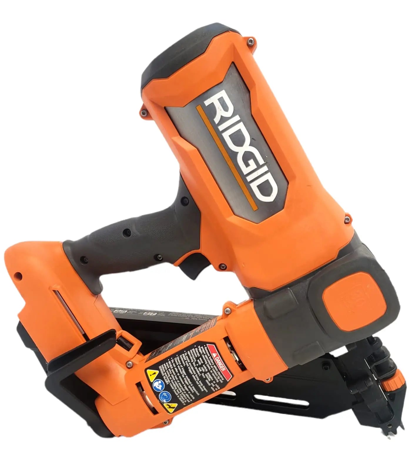 Open Box -  RIDGID 18V Brushless Cordless 30-Degree 3-1/2 in. Framing Nailer (Tool Only) RIDGIDBullseye Deals