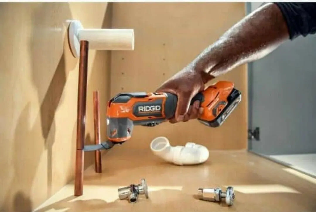 Open Box -  RIDGID 18V Brushless Cordless Oscillating Multi-Tool (Tool Only) - Secondipity