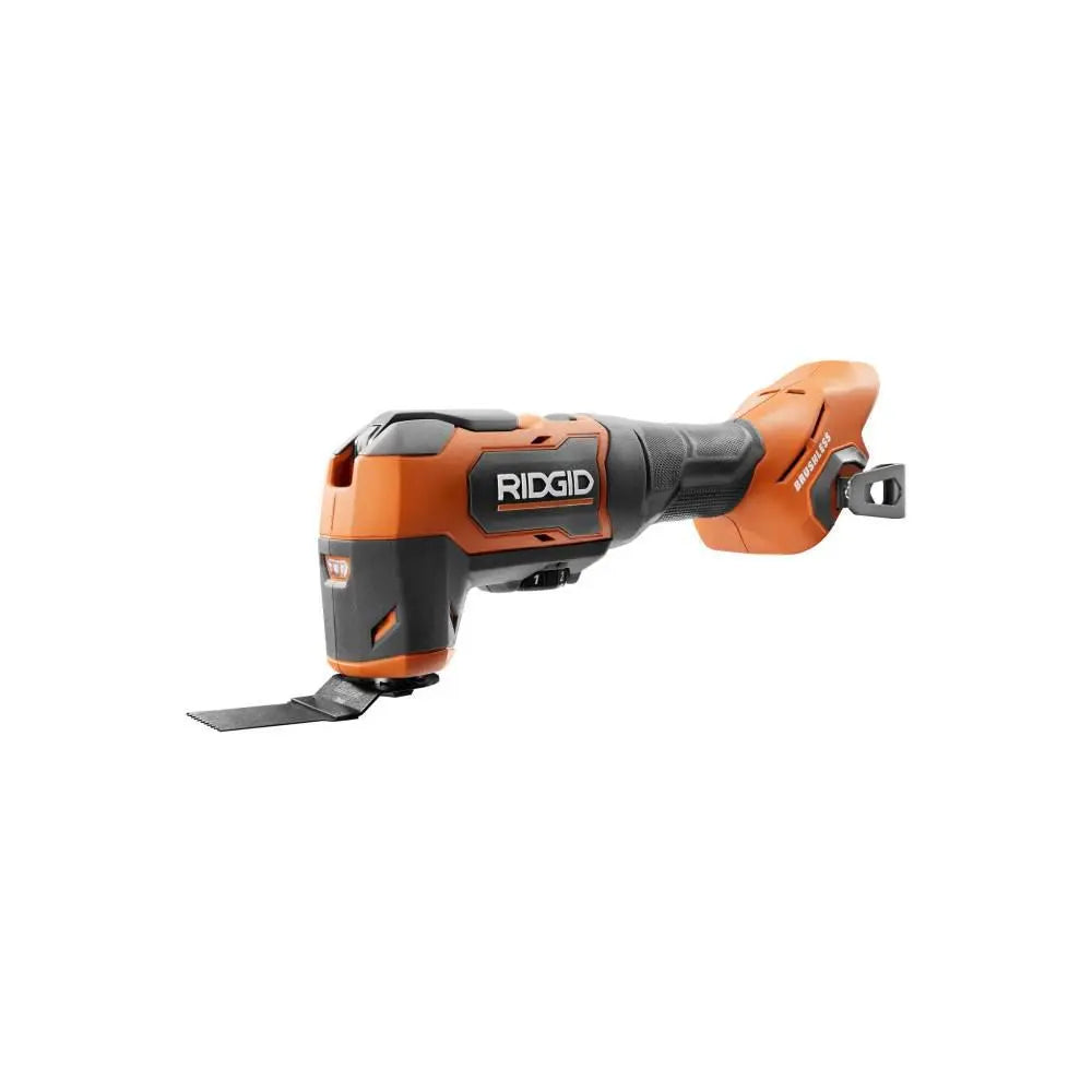 Open Box - RIDGID 18V Brushless Cordless Oscillating Multi-Tool (Tool Only) RIDGIDBullseye Deals