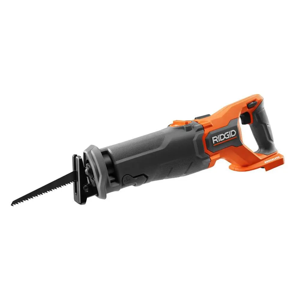 Open Box -  RIDGID 18V Brushless Cordless Reciprocating Saw (Tool Only) RIDGIDBullseye Deals