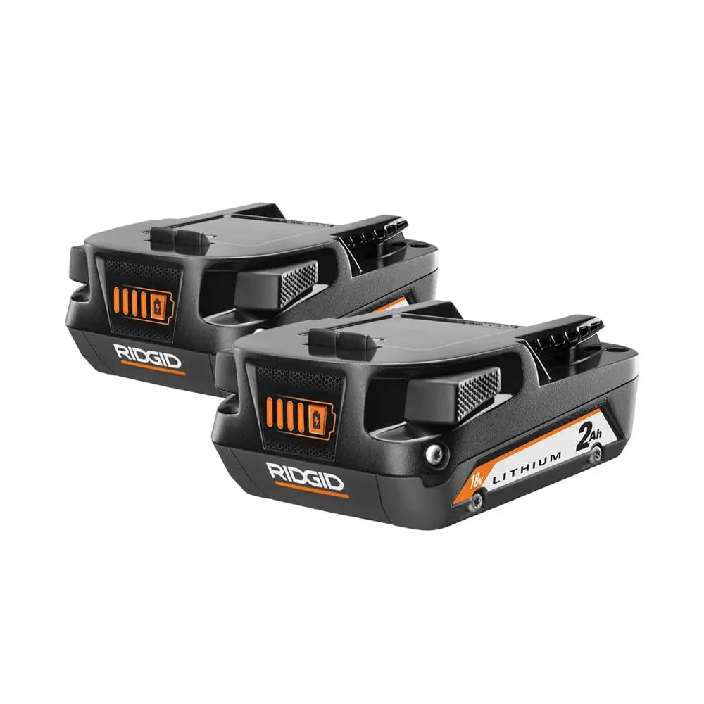 Open Box -  RIDGID 18V Compact Lithium-Ion Battery 2-Pack RIDGIDBullseye Deals
