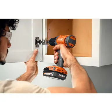 Open Box -  RIDGID 18V Cordless 1/2 in. Drill/Driver Kit with (1) 2.0 Ah Battery and Charger RIDGIDBullseye Deals