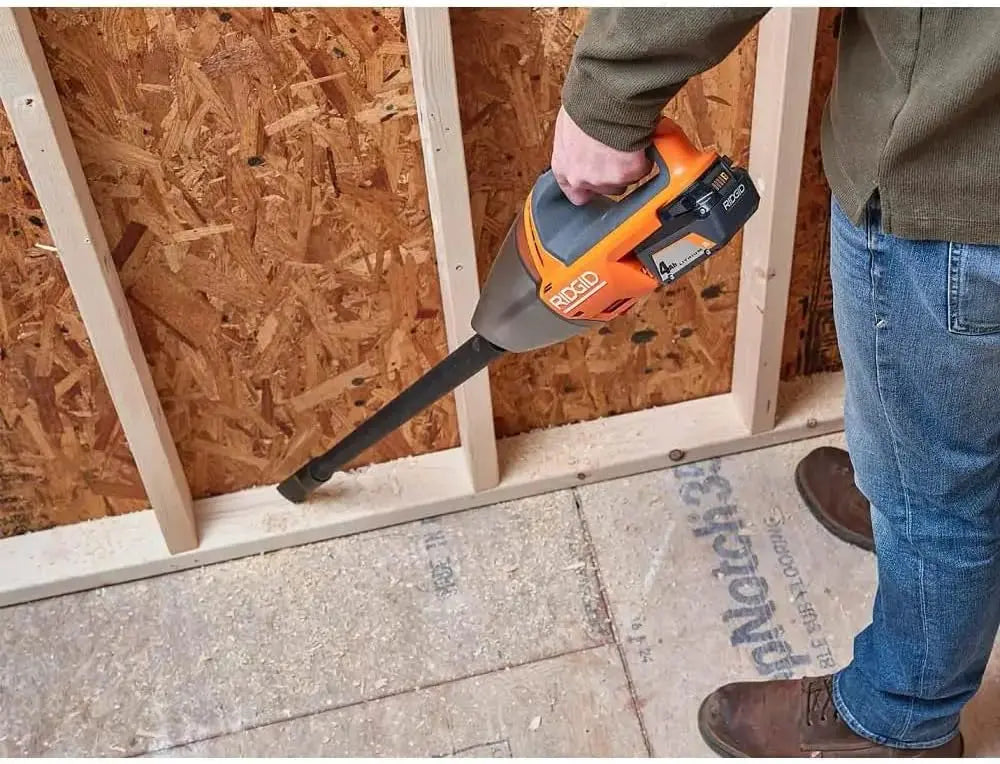 Open Box -  RIDGID 18V Cordless Hand Vacuum Kit with 2.0 Ah Battery and Charger RIDGIDBullseye Deals