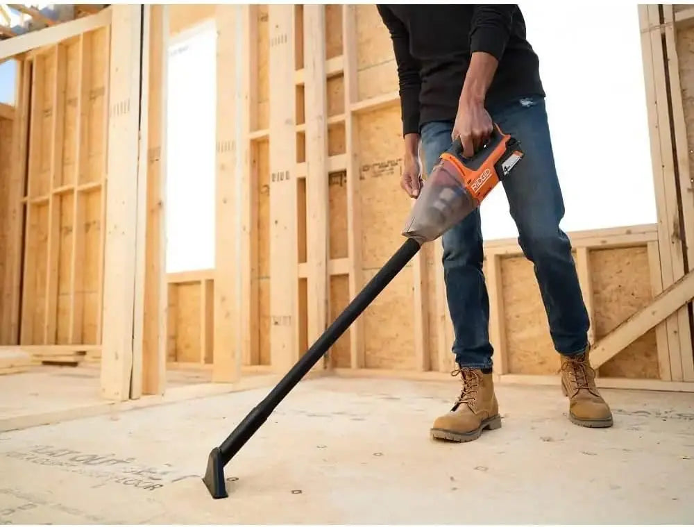 Open Box -  RIDGID 18V Cordless Hand Vacuum Kit with 2.0 Ah Battery and Charger RIDGIDBullseye Deals