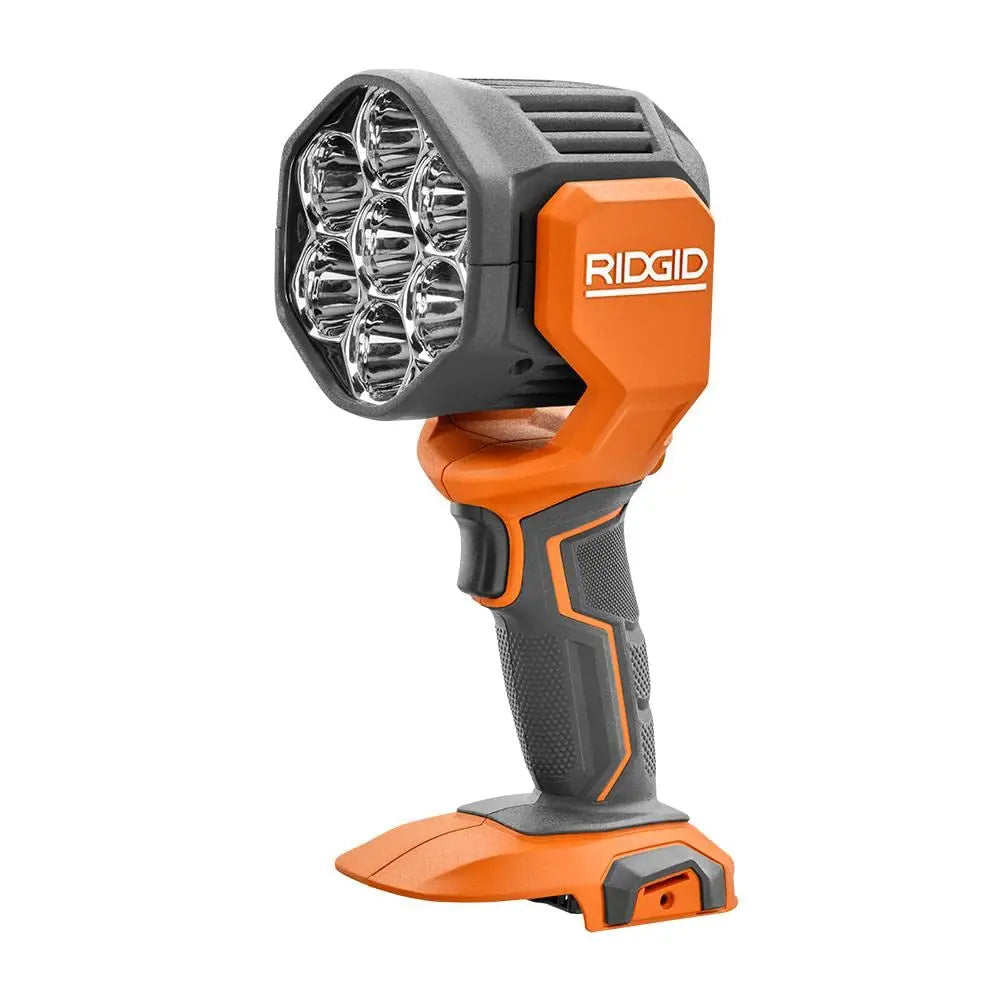 Open Box -  RIDGID 18V Cordless Lithium-Ion LED Spotlight (Tool-Only) RIDGIDBullseye Deals