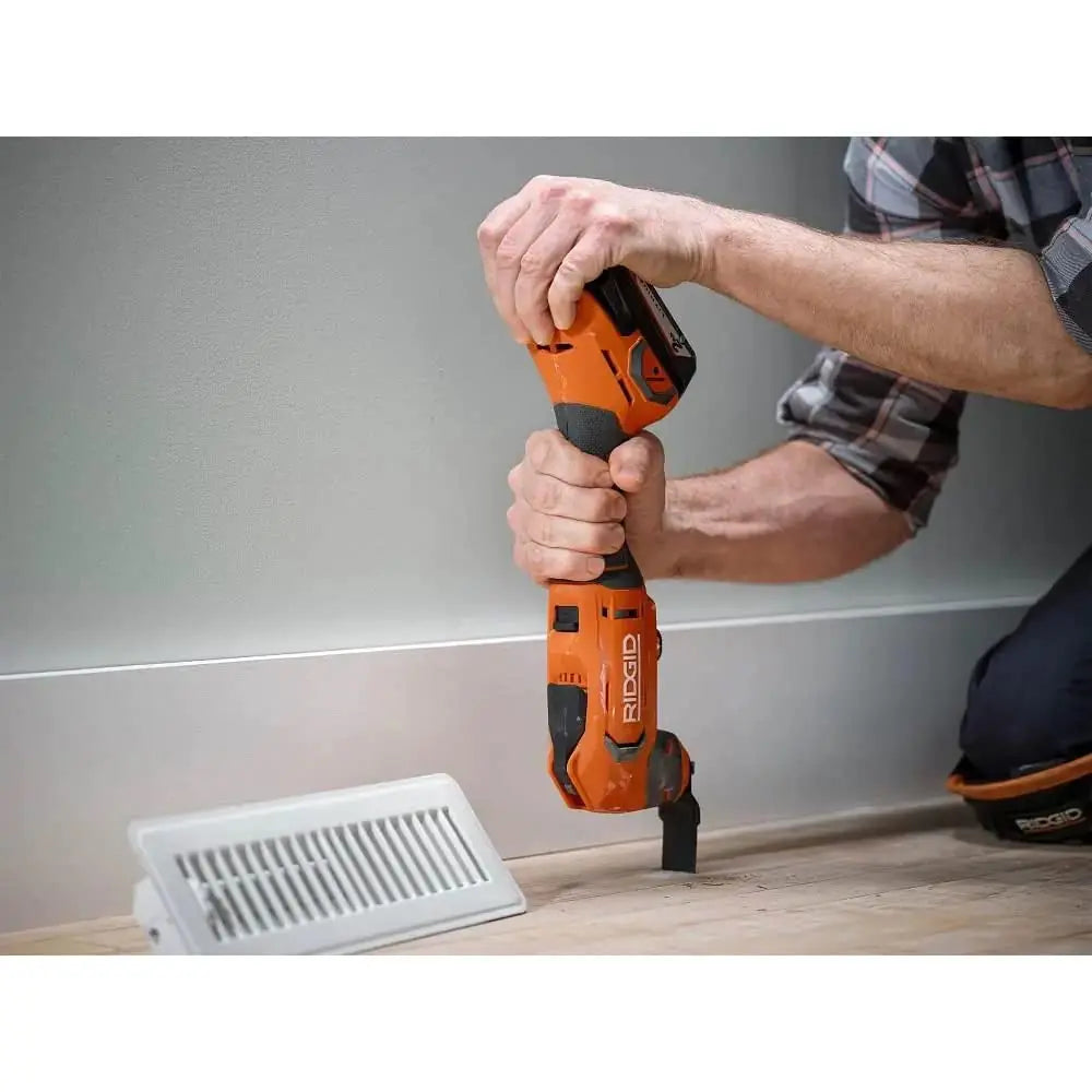 Open Box -  RIDGID 18V Cordless Oscillating Multi-Tool with 2.0 Ah Battery and Charger RIDGIDBullseye Deals
