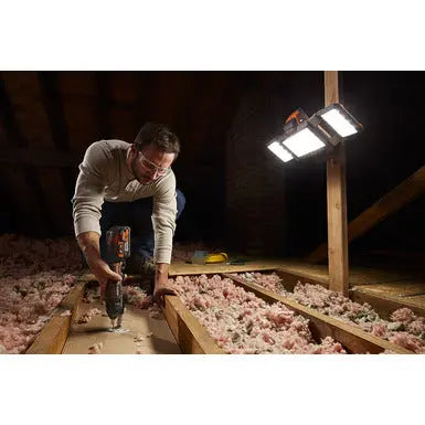 Open Box -  RIDGID 18V Hybrid Folding Panel Light (Tool-Only) - Secondipity