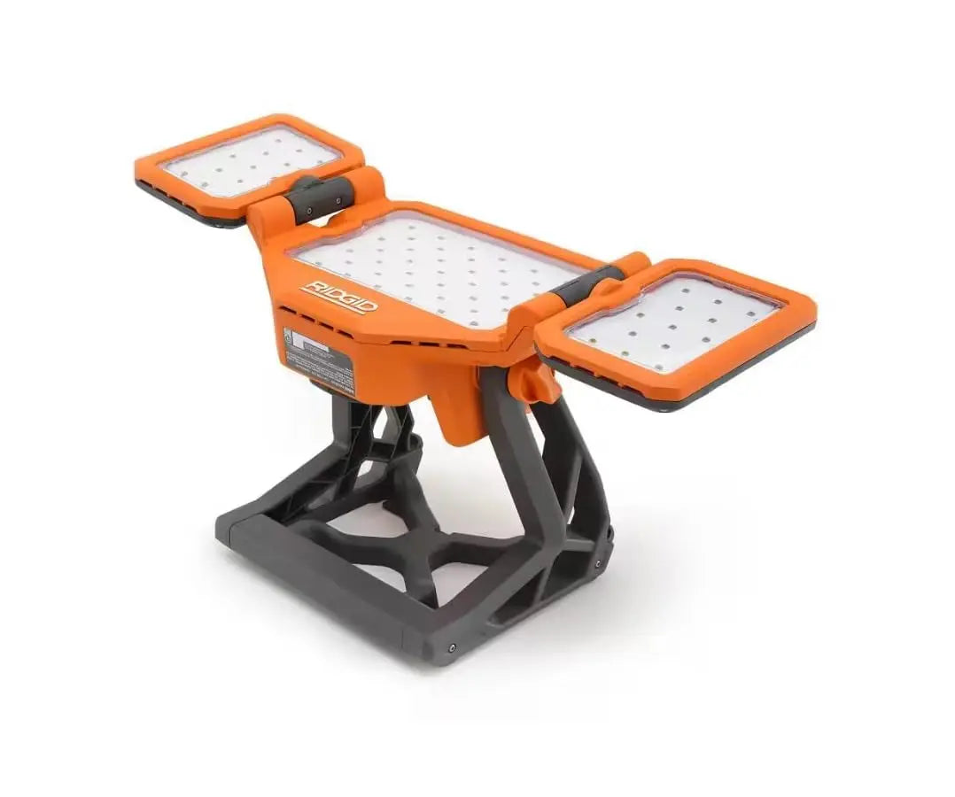 Open Box -  RIDGID 18V Hybrid Panel Light Kit with 4.0Ah Battery and Charger RIDGIDBullseye Deals