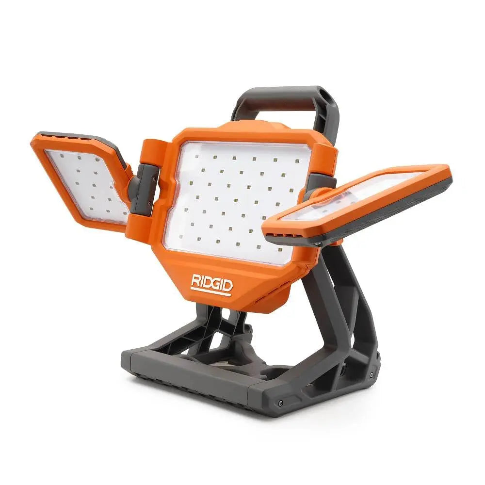 Open Box -  RIDGID 18V Hybrid Panel Light Kit with 4.0Ah Battery and Charger RIDGIDBullseye Deals