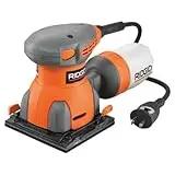 Open Box -  RIDGID 2.4 Amp 1/4 Sheet Sander with AIRGUARD Technology RIDGIDBullseye Deals