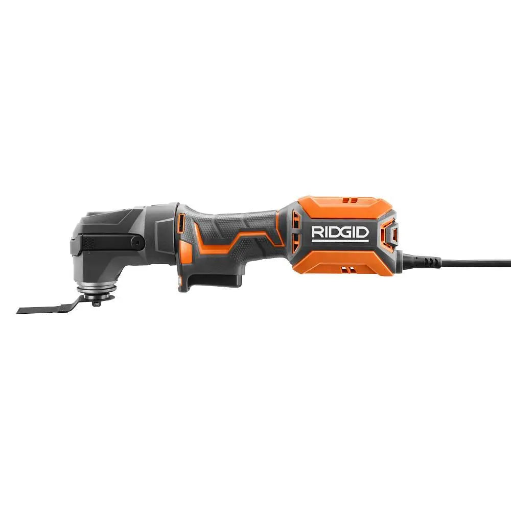 Open Box - RIDGID 4 Amp Corded Oscillating Multi-Tool RIDGIDBullseye Deals