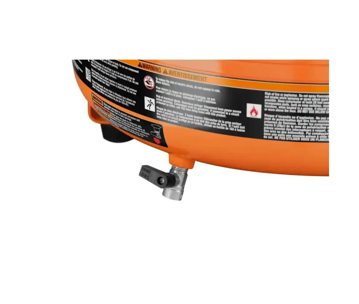 Open Box -  RIDGID 6 Gal. Electric Pancake Air Compressor and 18-Gauge 2-1/8 in. Brad Nailer RIDGIDBullseye Deals