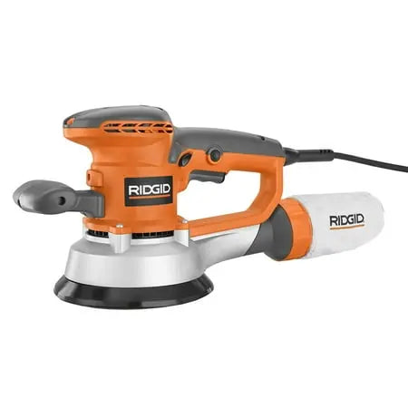 Open Box -  RIDGID 6 in. Variable-Speed Dual Random Orbital Sander with AIRGUARD Technology RIDGIDBullseye Deals