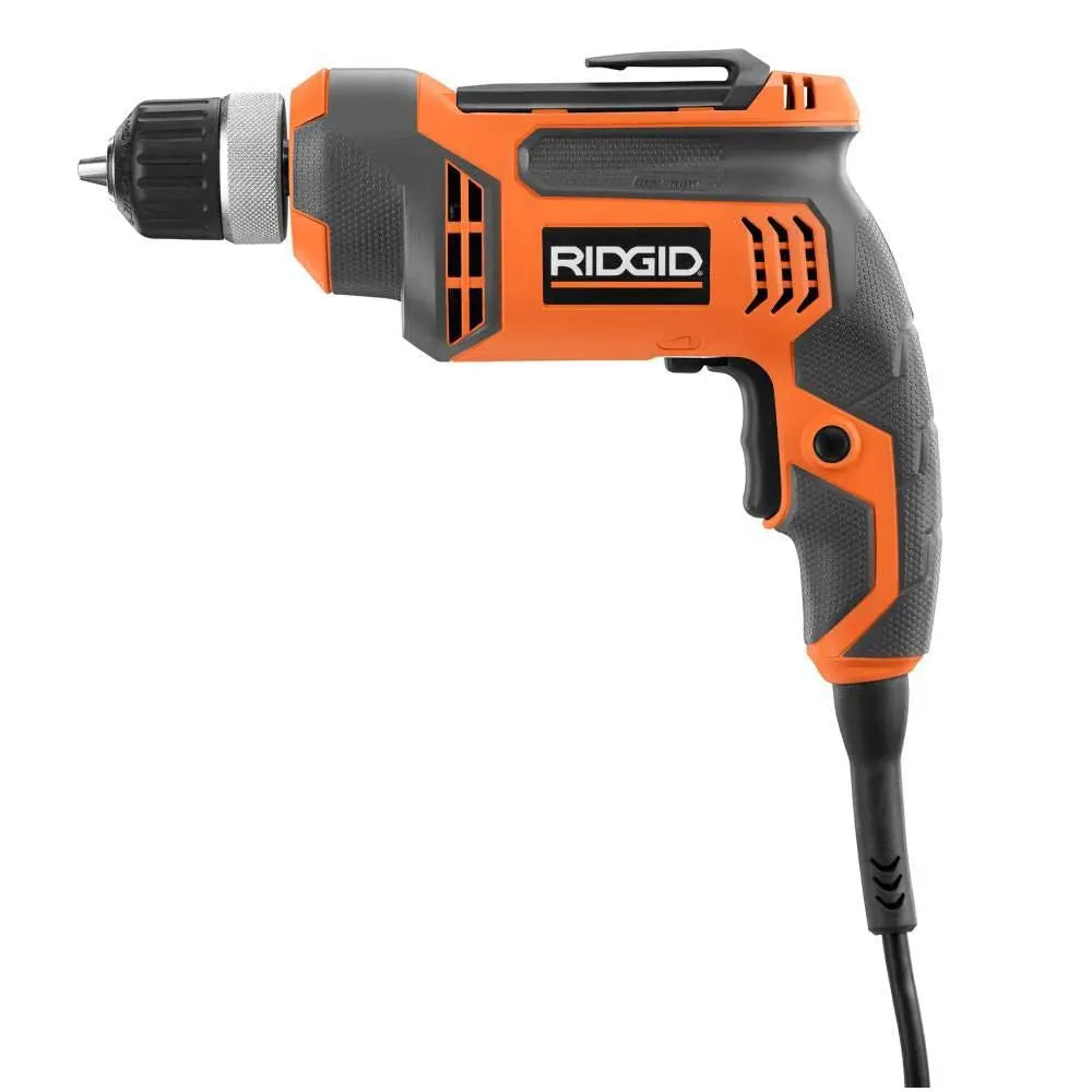 Open Box -  RIDGID 8 Amp 3/8 in. Corded Drill/Driver - Secondipity