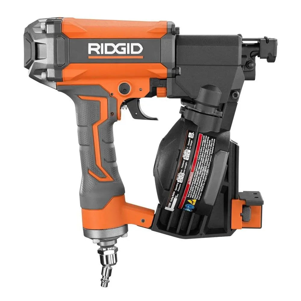 Open Box - RIDGID R175RNF 15 Degree 1-3/4 in. Coil Roofing Nailer RIDGIDBullseye Deals