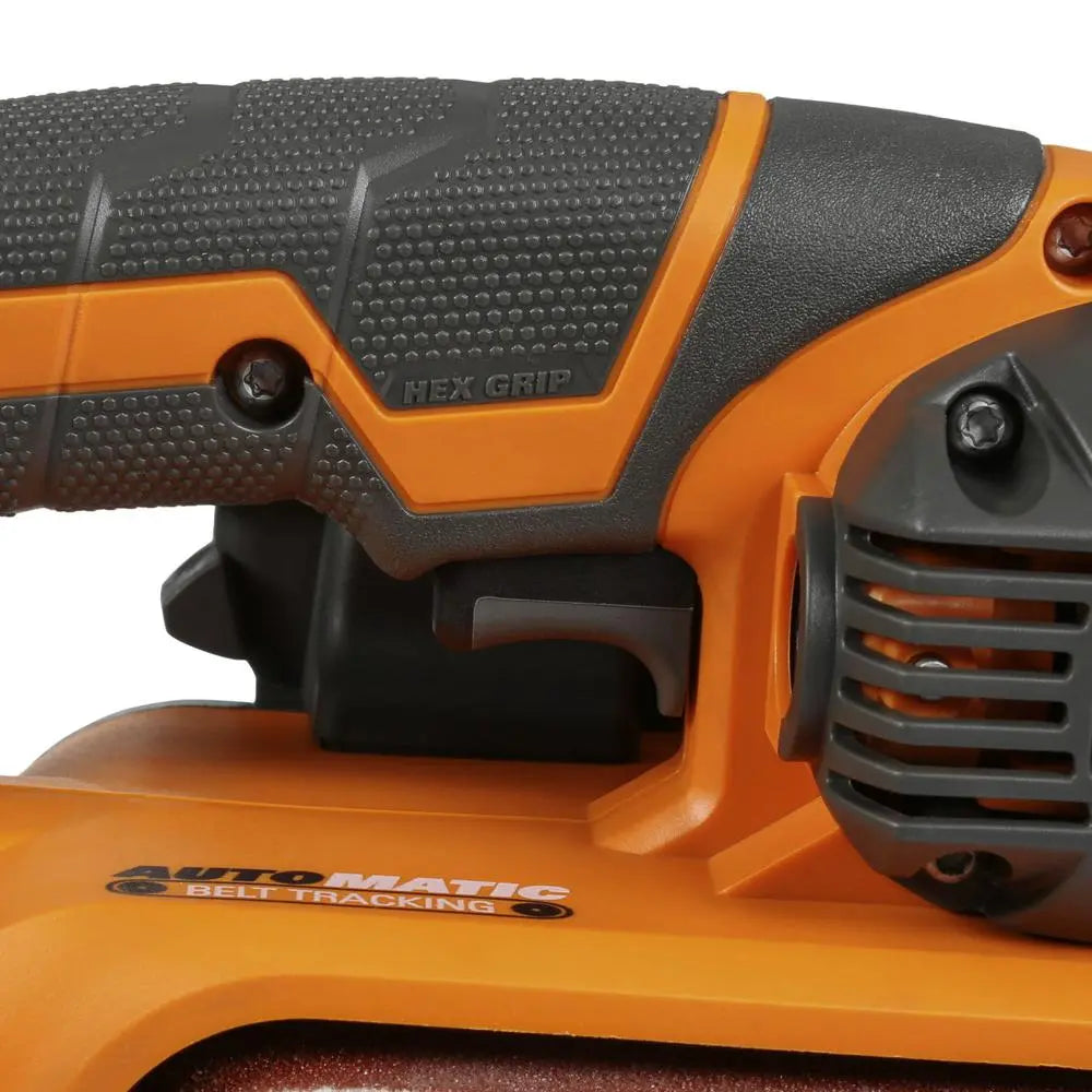 Open Box -  RIDGID R27401 3 in. x 18 in. Heavy Duty Variable Speed Belt Sander RIDGIDBullseye Deals