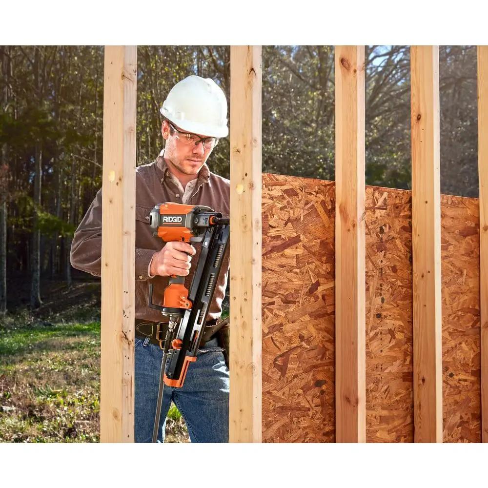 Open Box -  RIDGID R350RHF 21 Degree 3-1/2 in. Round-Head Framing Nailer RIDGIDBullseye Deals