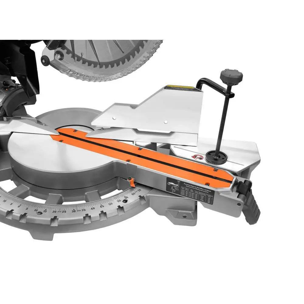 Open Box -  RIDGID R4222 15 Amp Corded 12 in. Dual Bevel Sliding Miter Saw RIDGIDBullseye Deals