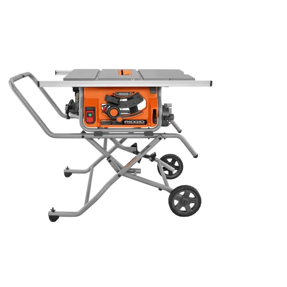Open Box -  RIDGID R4514 10 in. Pro Jobsite Table Saw with Stand RIDGIDBullseye Deals