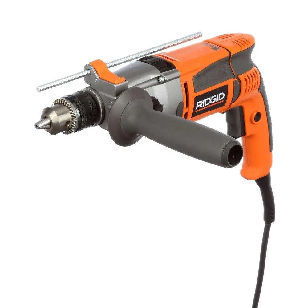 Open Box -  RIDGID R50111 8.5-Amp 1/2 in. Heavy Duty Hammer Drill RIDGIDBullseye Deals