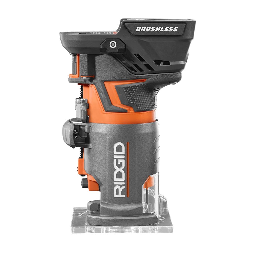 RIDGID R860443B 18-Volt OCTANE Cordless Brushless Compact Fixed Base ...