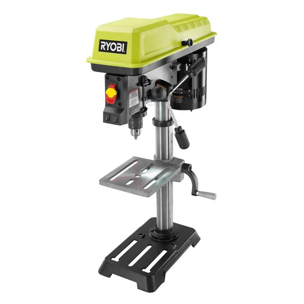 Open Box -  RYOBI 10 in. Drill Press with EXACTLINE Laser Alignment System RYOBIBullseye Deals