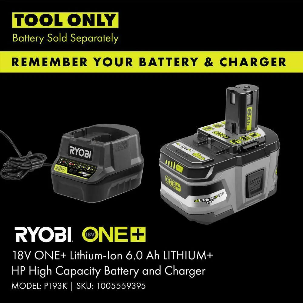 Open Box -  RYOBI 110 MPH 350 CFM ONE+ HP 18-Volt Brushless Lithium-Ion Cordless Variable-Speed Jet Fan Blower (Tool-Only) RYOBIBullseye Deals