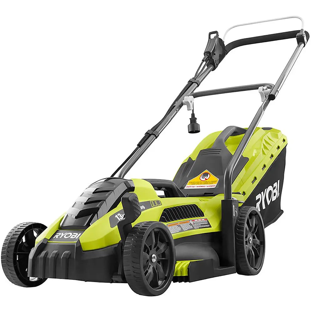 Open Box - RYOBI 13 in. 11 Amp Corded Electric Walk Behind Push Mower RYOBIBullseye Deals
