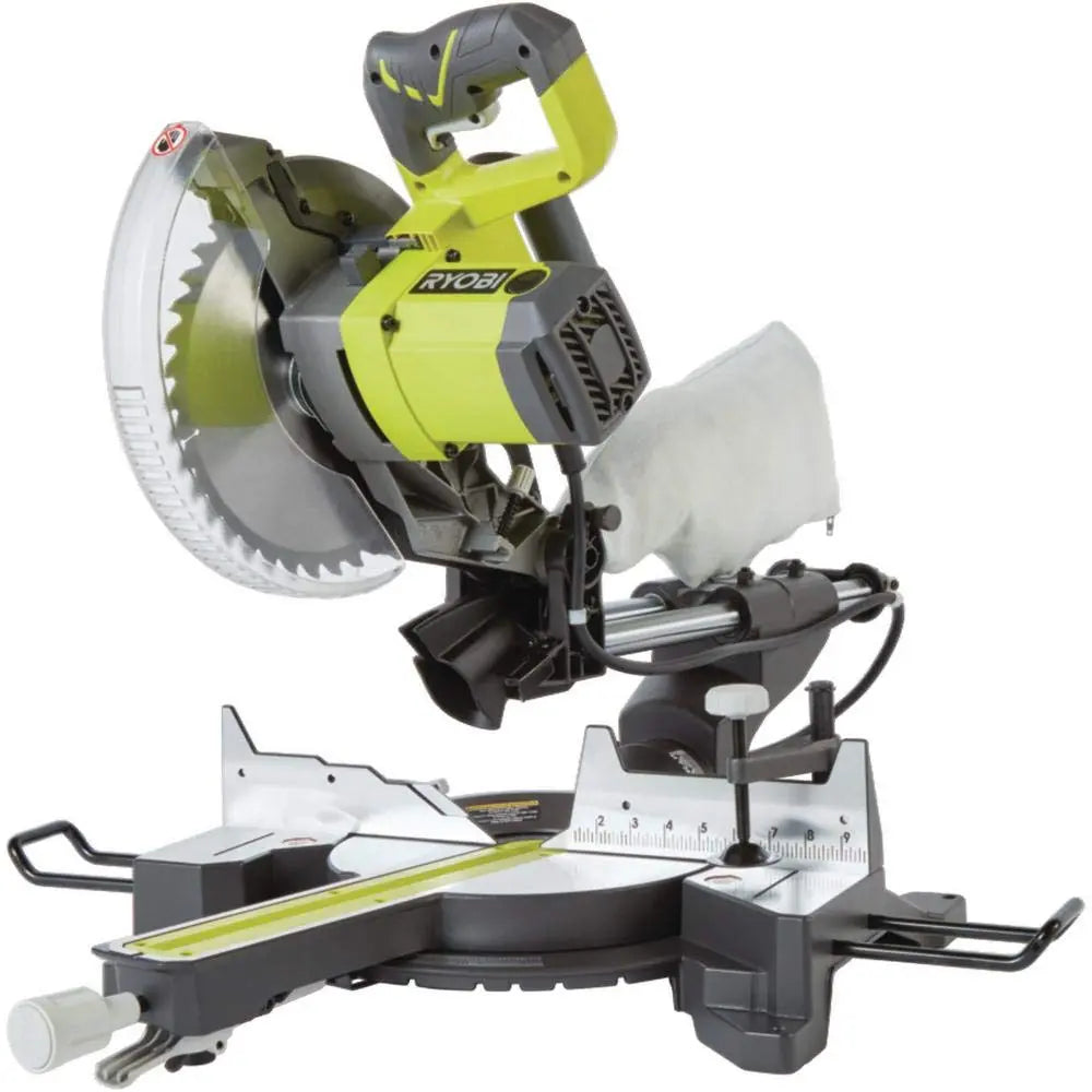 Open Box -  RYOBI 15 Amp 10 in. Sliding Compound Miter Saw - TSS103 RYOBIBullseye Deals