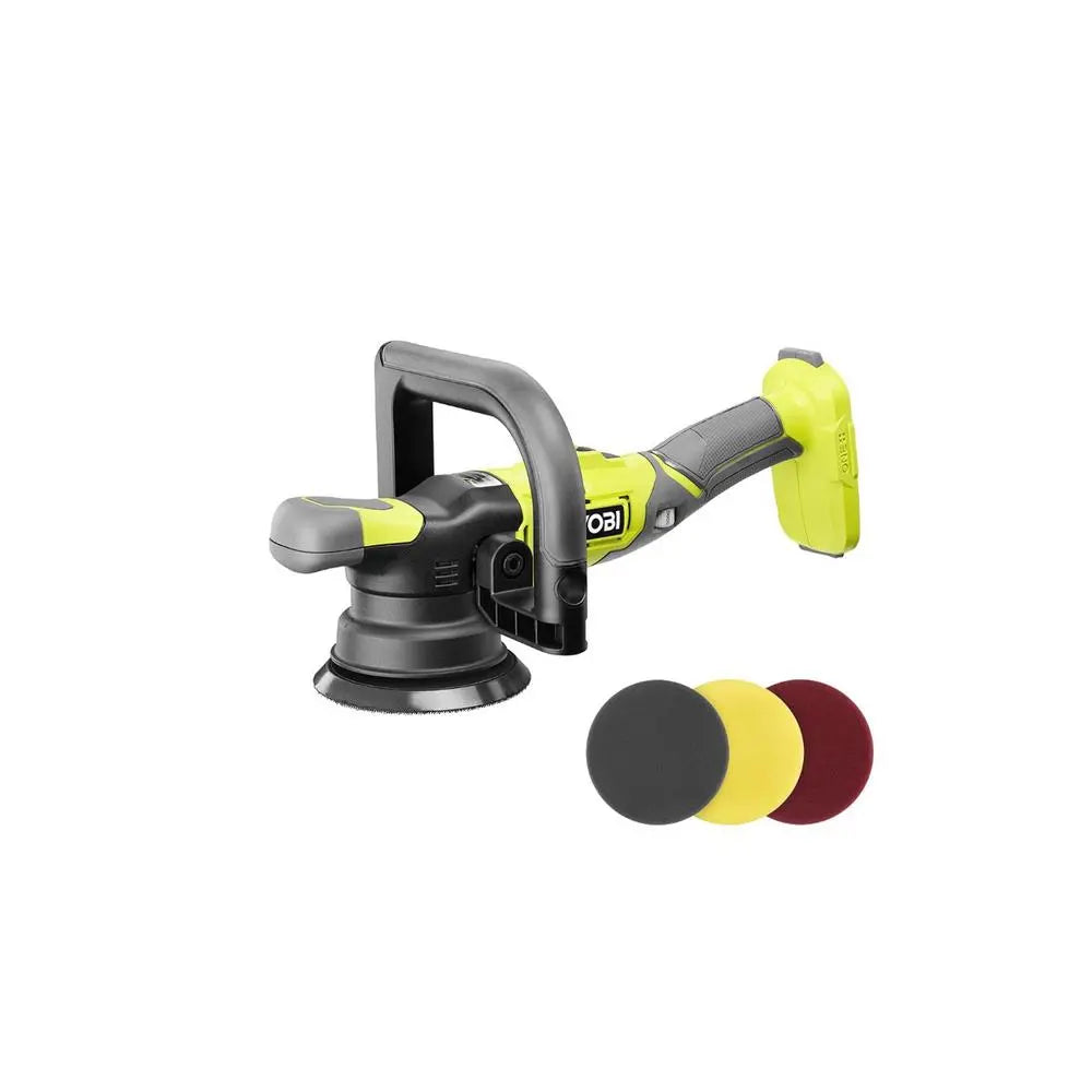Open Box -  RYOBI 18V ONE+ 5 in. Variable Speed Dual Action Polisher (Tool Only) RYOBIBullseye Deals