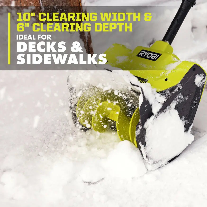 Open Box - RYOBI 18V ONE+ Cordless 10-inch Snow Shovel (Tool Only) RYOBIBullseye Deals