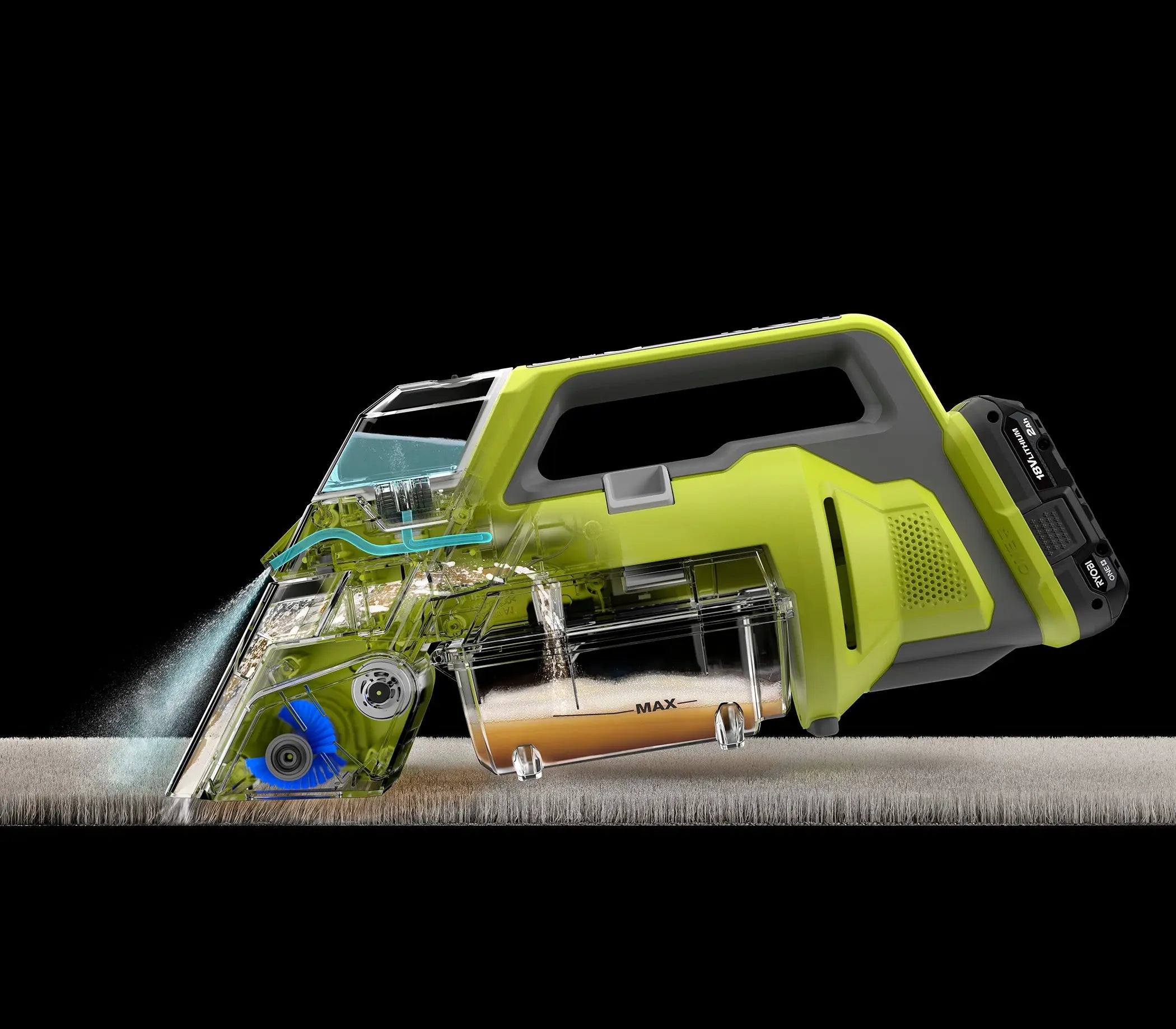 Open Box -  RYOBI 18V ONE+ Cordless SWIFTClean Spot Cleaner (Tool-Only) RYOBIBullseye Deals