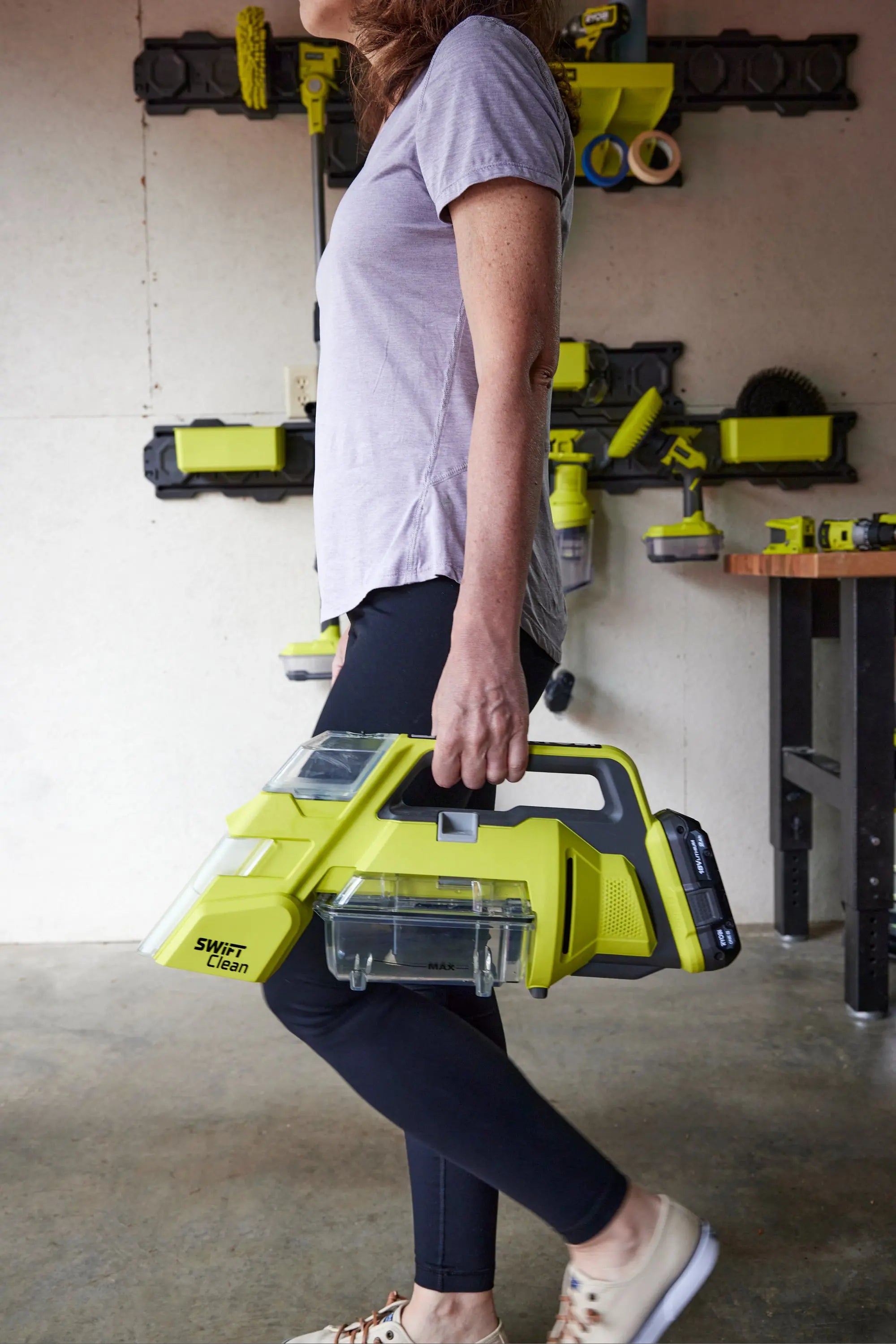 Open Box -  RYOBI 18V ONE+ Cordless SWIFTClean Spot Cleaner (Tool-Only) RYOBIBullseye Deals