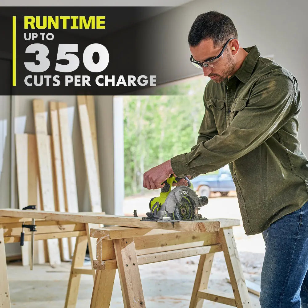 Open Box -  RYOBI 18V ONE+ HP Brushless Compact 6-1/2-inch Circular Saw (Tool-Only) RYOBIBullseye Deals