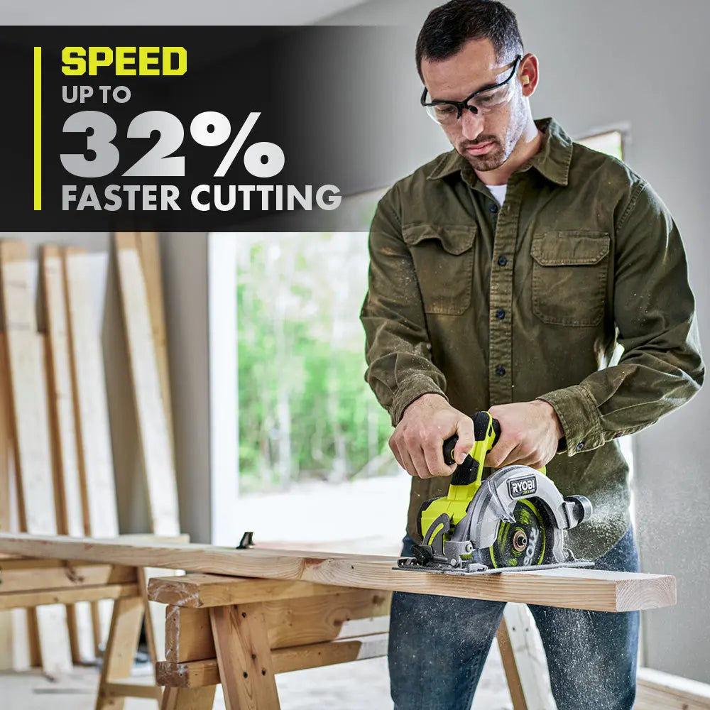 Open Box -  RYOBI 18V ONE+ HP Brushless Compact 6-1/2-inch Circular Saw (Tool-Only) RYOBIBullseye Deals