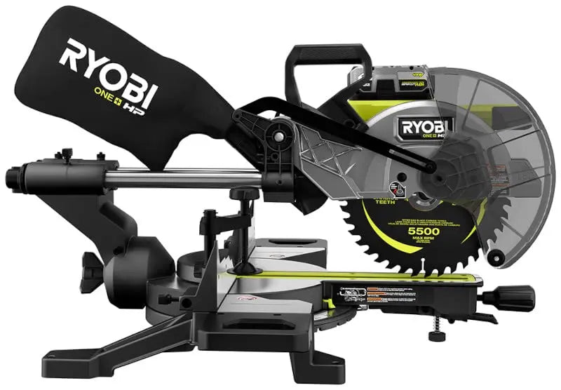 Open Box -  RYOBI 18V ONE+ HP Brushless Cordless 10-inch Mitre Saw Kit with 4.0 HP Battery and Charger RYOBIBullseye Deals