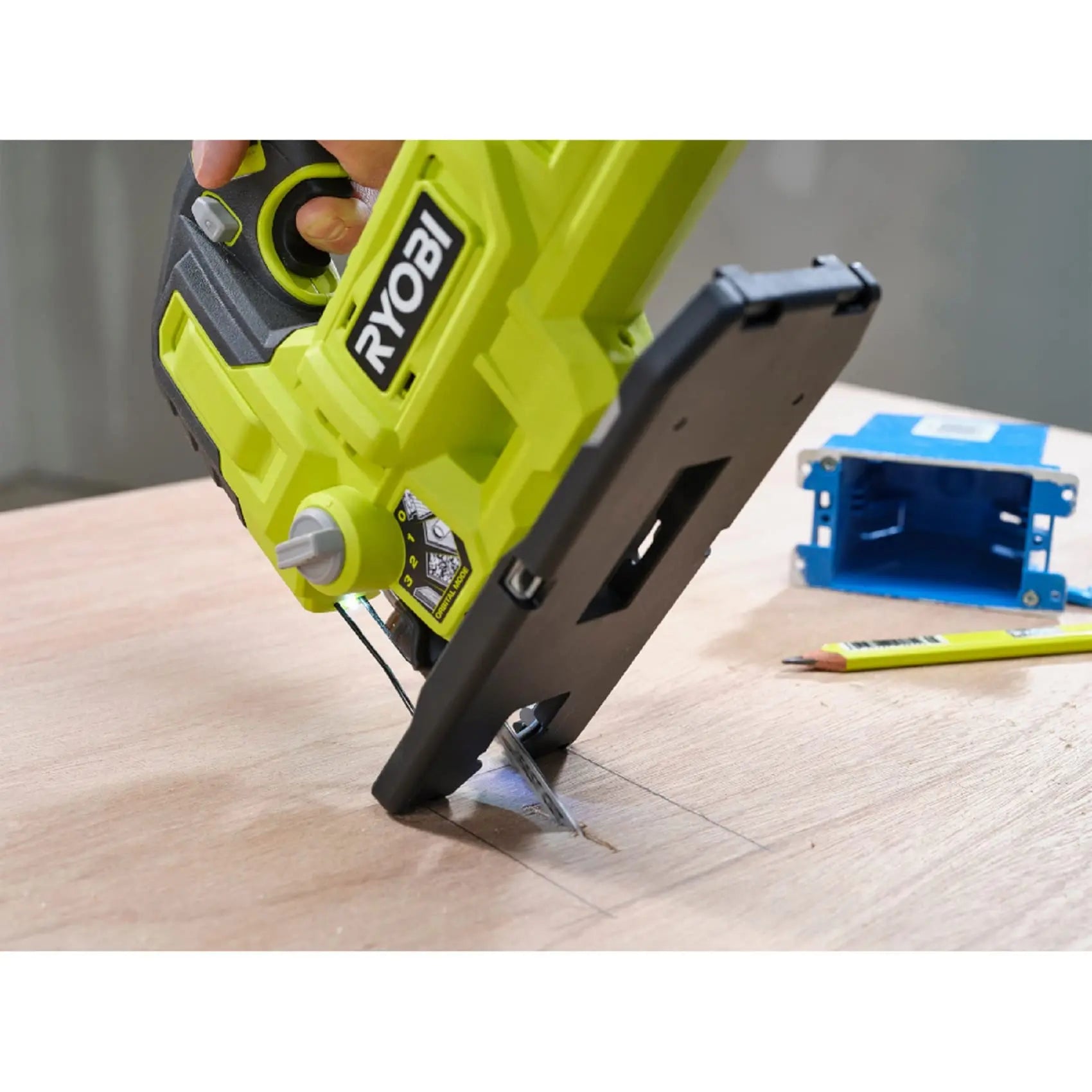Open Box - RYOBI 18V ONE+ Lithium-Ion Cordless Jig Saw (Tool-Only) RYOBIBullseye Deals