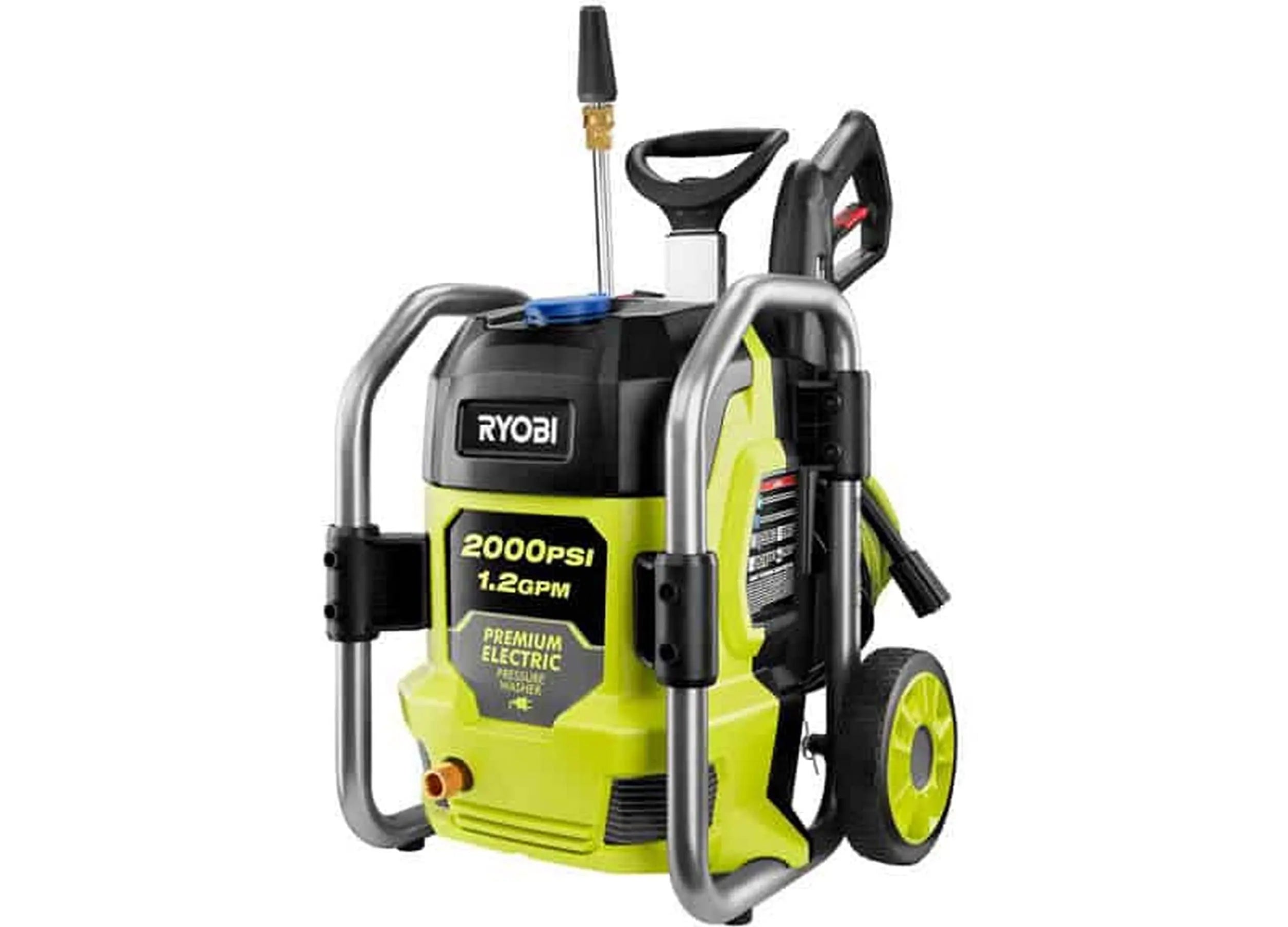 Open Box - RYOBI 2000 PSI 1.2 GPM Cold Water Electric Pressure Washer RYOBI