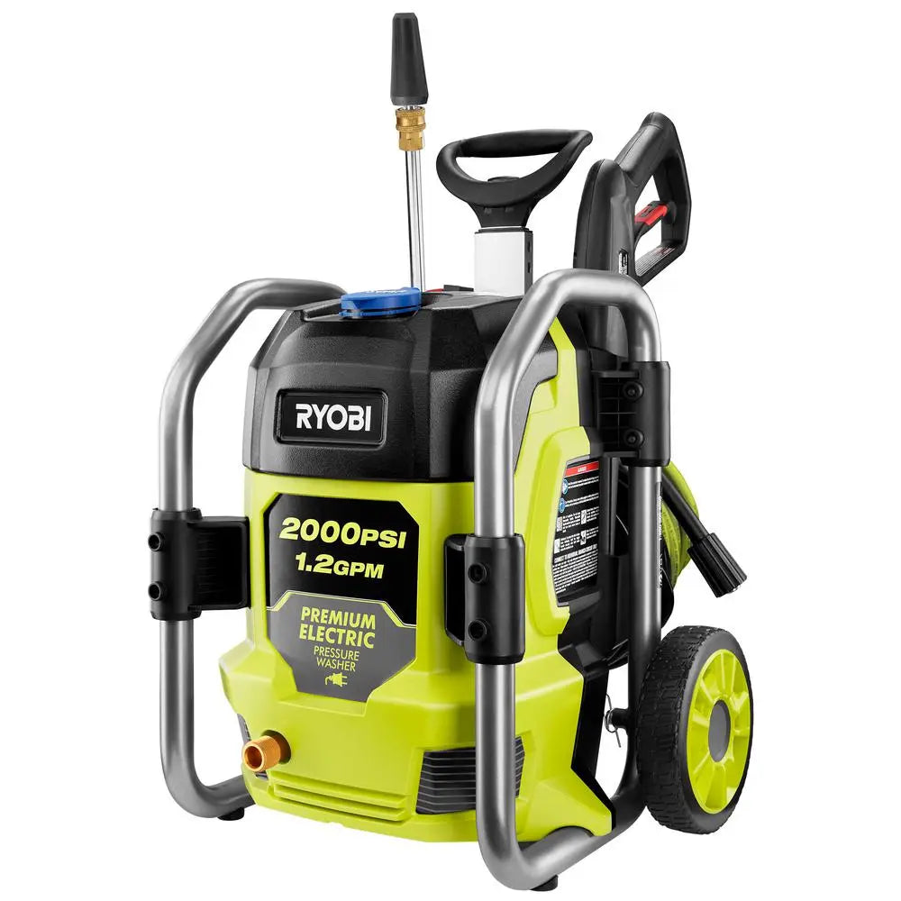 Open Box -  RYOBI 2000 PSI 1.2 GPM Cold Water Electric Pressure Washer RYOBIBullseye Deals