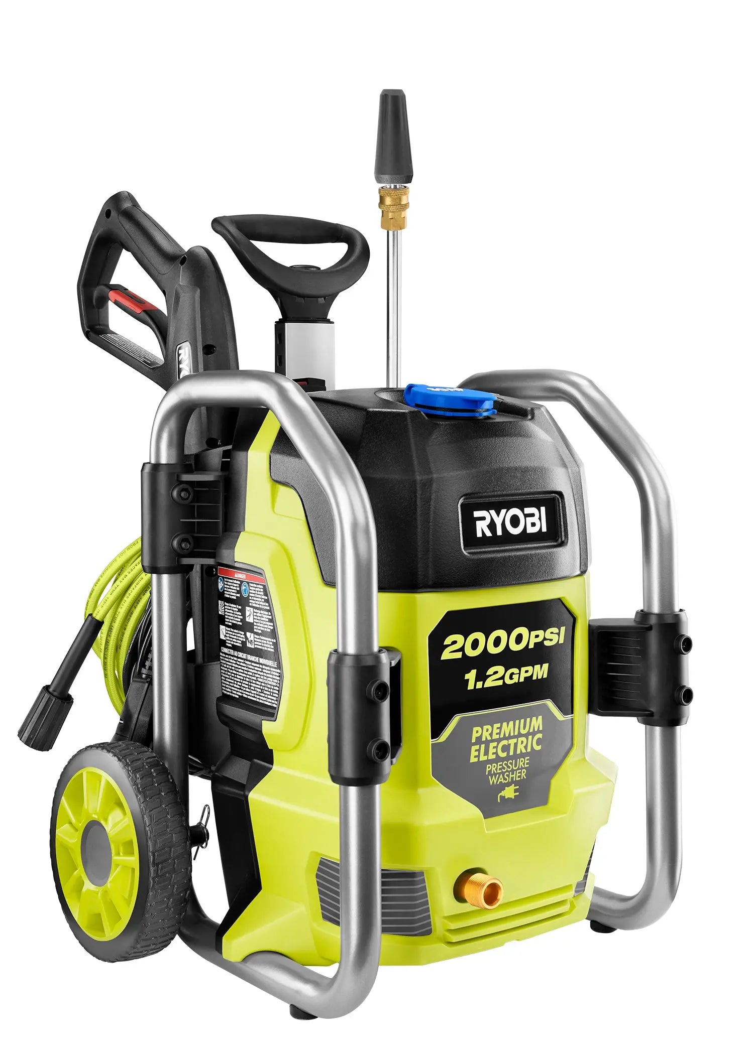 Open Box -  RYOBI 2000 PSI 1.2 GPM Cold Water Electric Pressure Washer RYOBIBullseye Deals