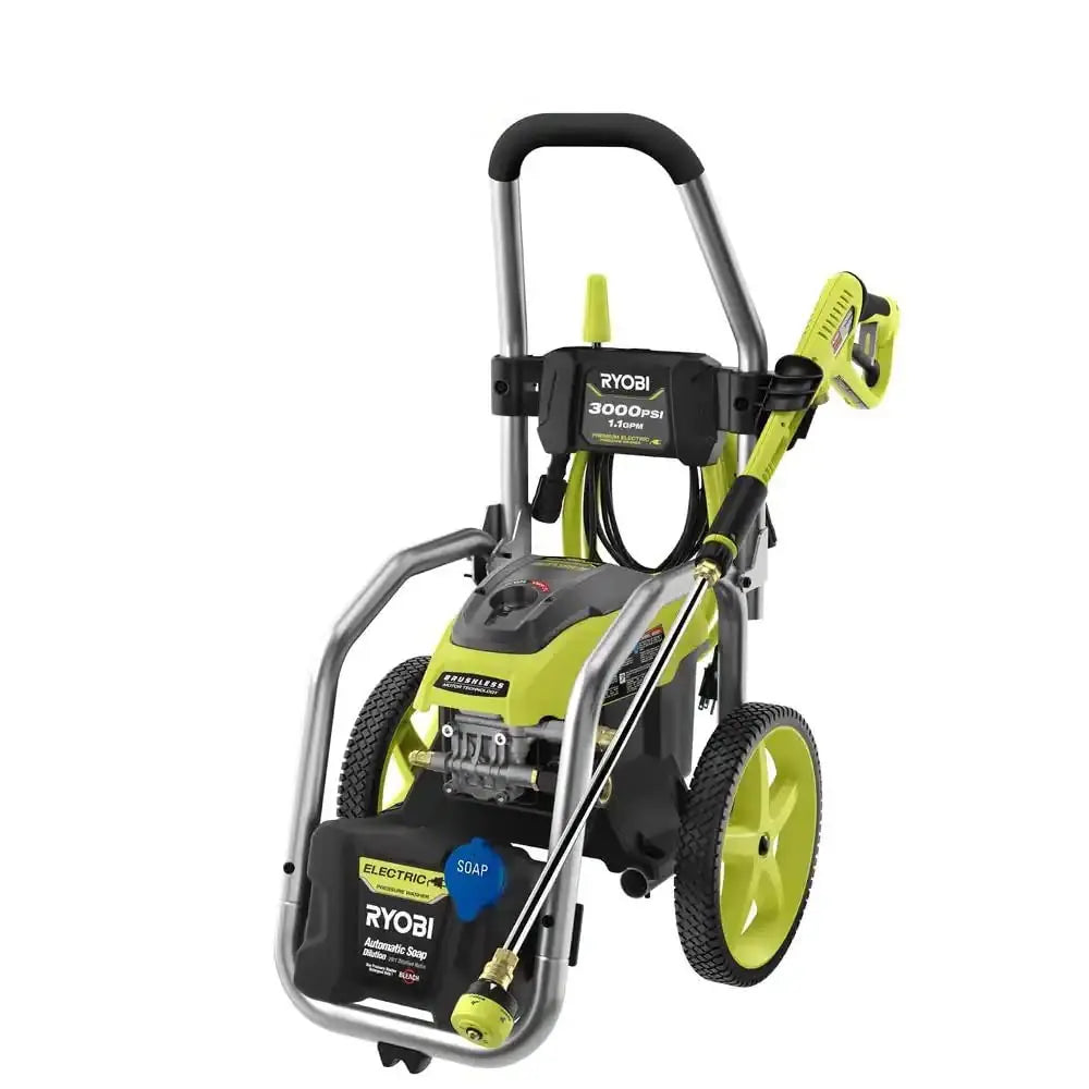 Open Box - RYOBI 3000 PSI 1.1 GPM Cold Water Electric Pressure Washer RYOBIBullseye Deals