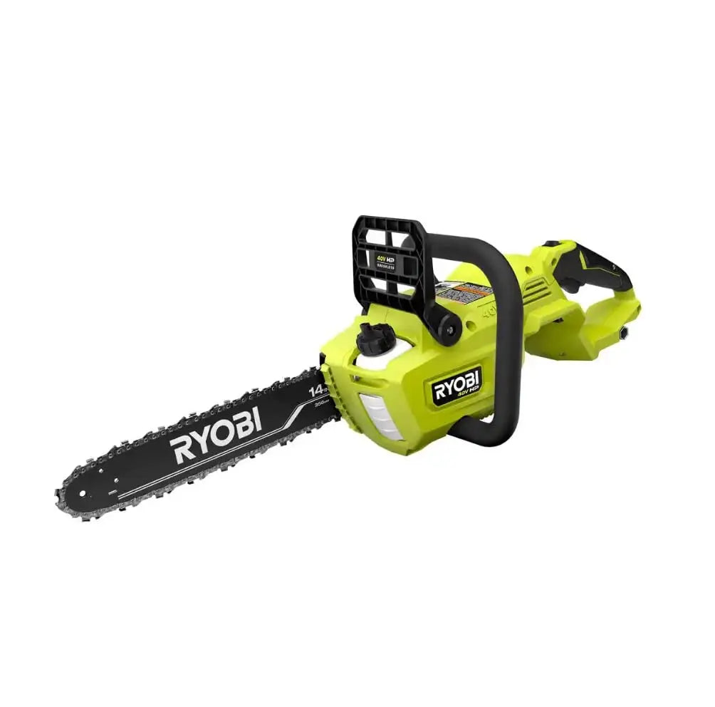Open Box -  RYOBI 40-Volt HP Brushless 14 in. Electric Cordless Chainsaw (Tool Only) RY405010 (Bulk Packaged) RyobiBullseye Deals