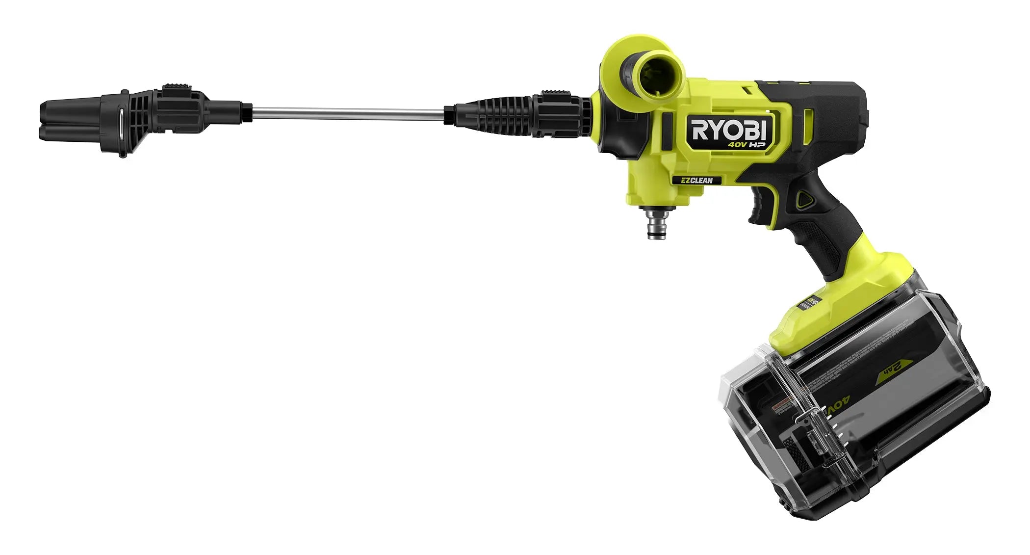 Open Box -  RYOBI 40-Volt HP Brushless EZClean 600 PSI 0.7 GPM Cold Water Power Cleaner with 2.0 Ah Battery and Charger RYOBIBullseye Deals