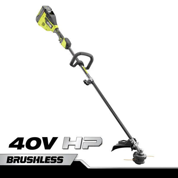 Open Box -  RYOBI 40-Volt Lithium-Ion Cordless Shaft Attachment Capable String Trimmer RYOBIBullseye Deals