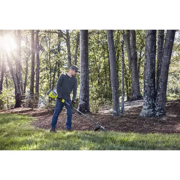 Open Box -  RYOBI 40-Volt Lithium-Ion Cordless Shaft Attachment Capable String Trimmer RYOBIBullseye Deals