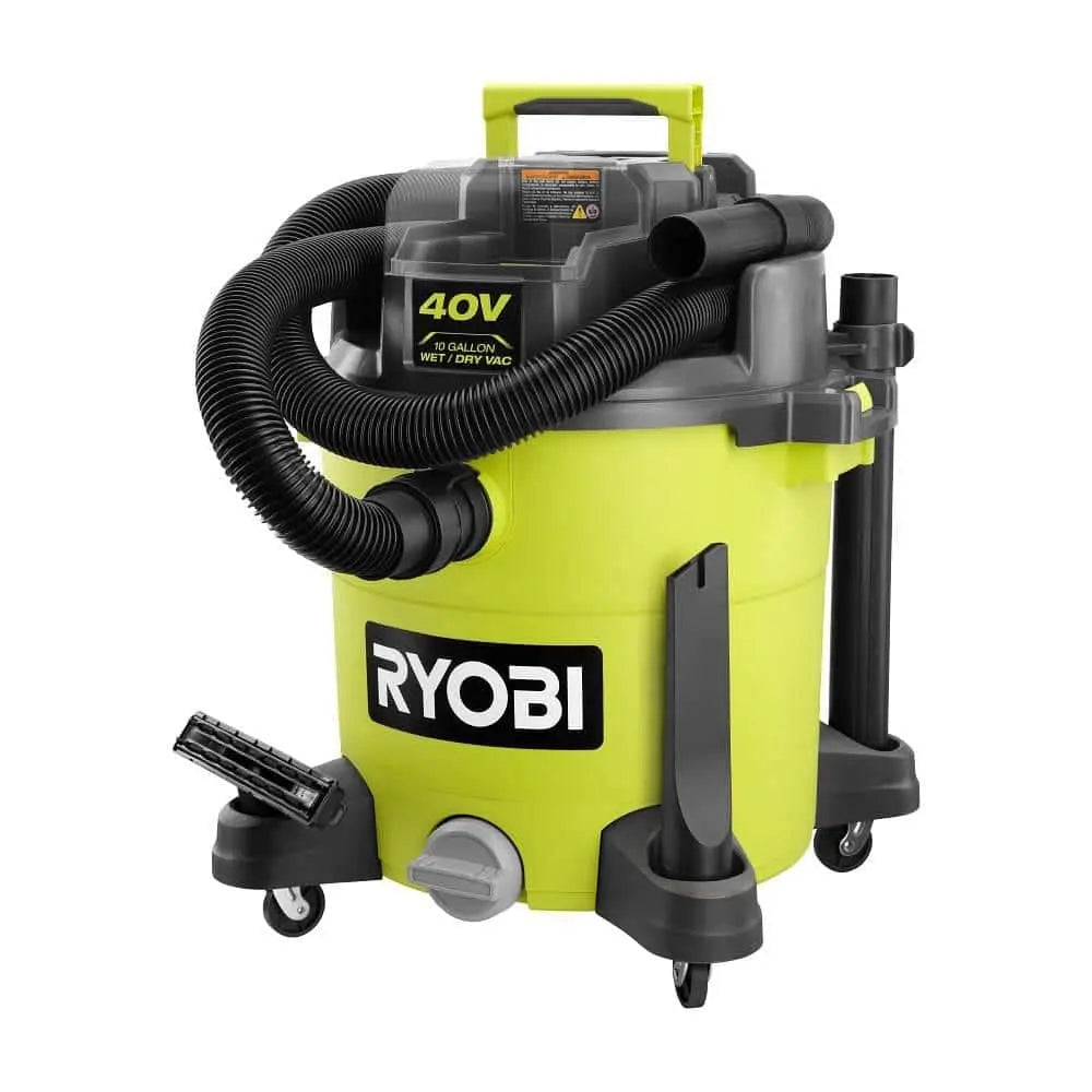 Open Box -  RYOBI 40V 10 Gal. Cordless Wet/Dry Vacuum (Tool Only), Greens RYOBIBullseye Deals